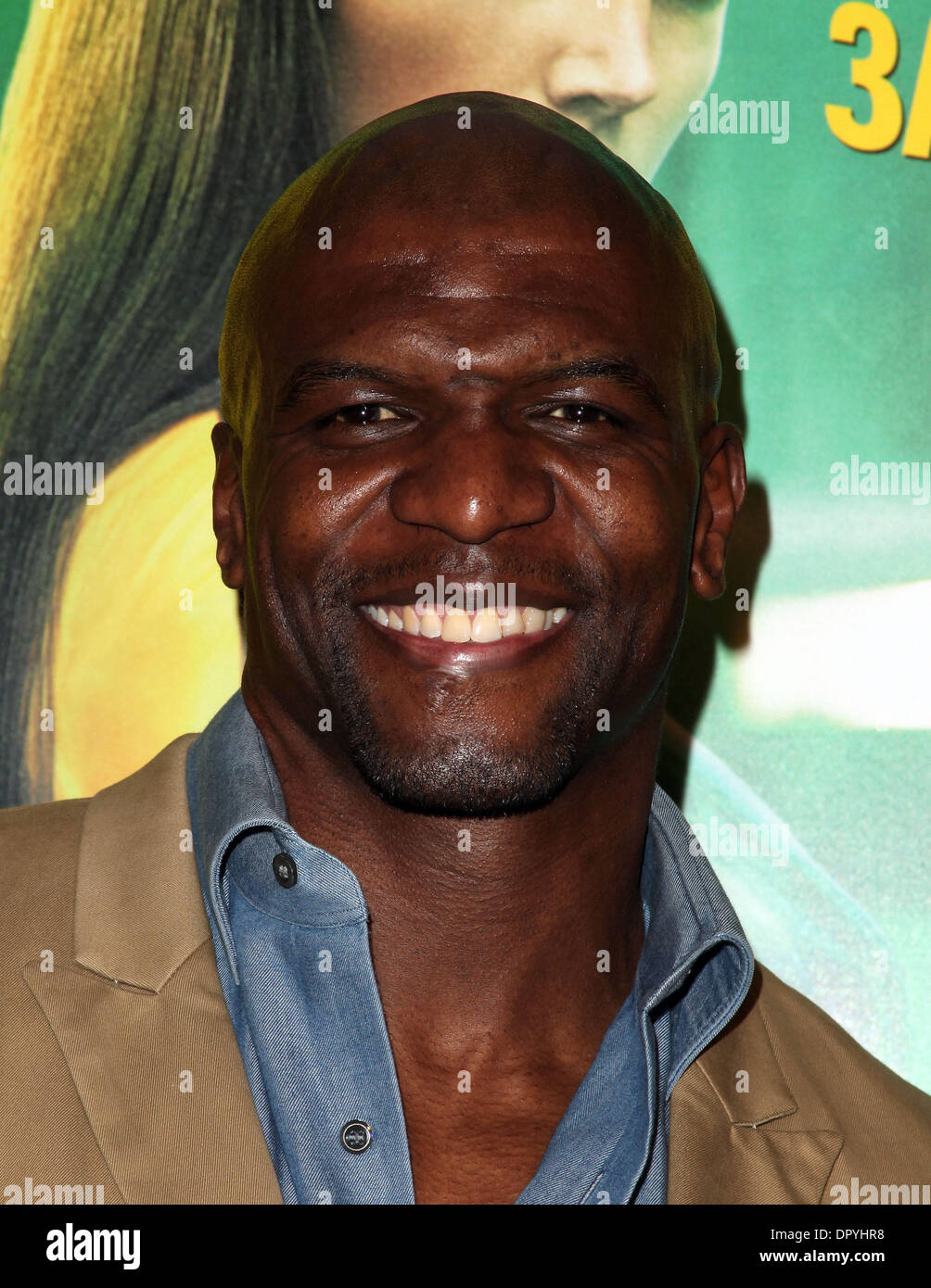 2. März 2009 - Hollywood, Kalifornien, USA - Schauspieler TERRY CREWS Ankunft in "Watchmen" Los Angeles Premiere im Chinese Theatre statt. (Kredit-Bild: © Lisa O'Connor/ZUMA Press) Stockfoto