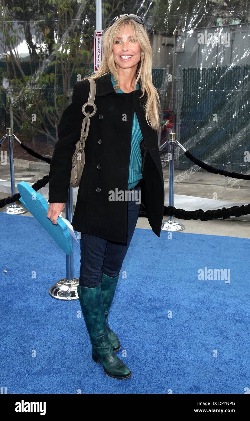 22. März 2009 statt - Universal City, Kalifornien, USA - Schauspielerin HEATHER THOMAS Ankunft in "Monsters VS Aliens" Los Angeles Premiere im Gibson Amphitheatre. (Kredit-Bild: © Lisa O'Connor/ZUMA Press) Stockfoto