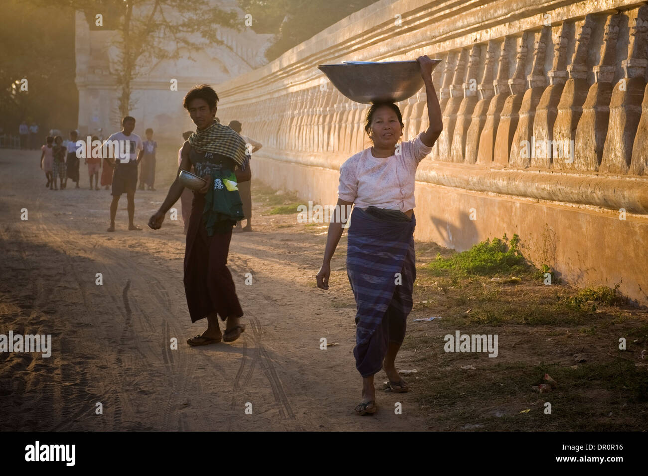 Myanmar, Bagan, Alltag Stockfoto