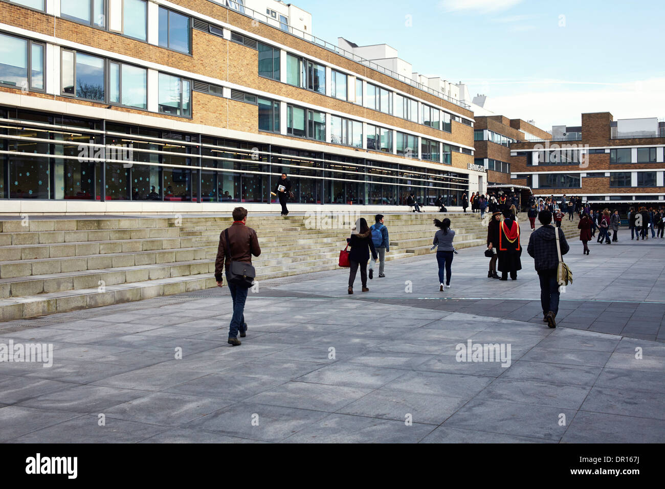 Lancaster University Campus-Gebäude Stockfoto