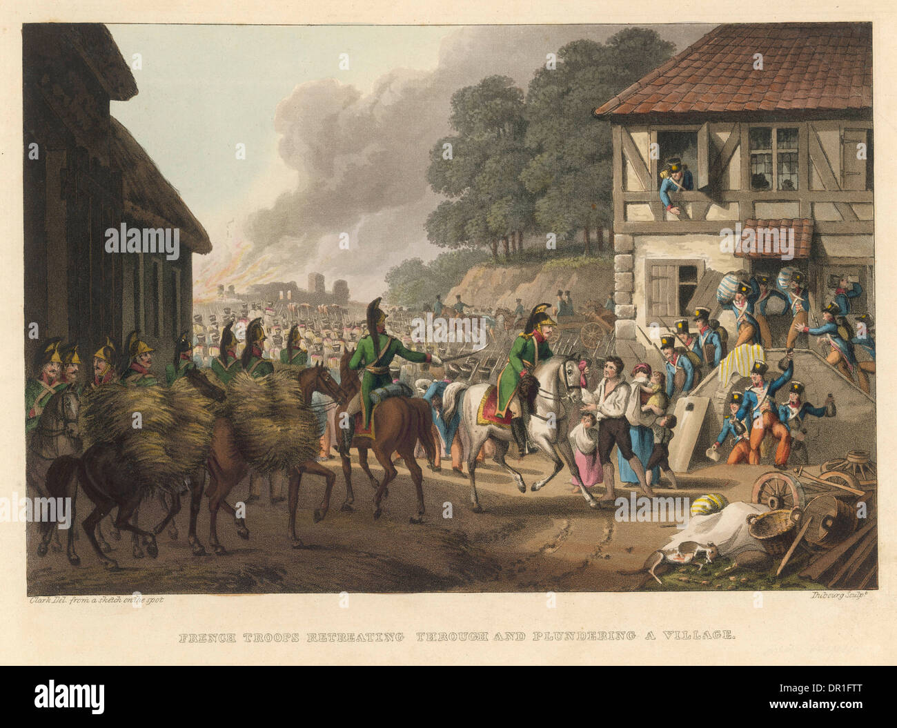 NACH WATERLOO Stockfoto