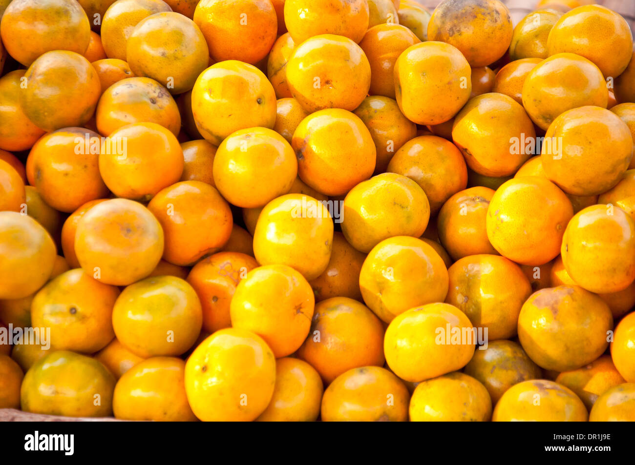 Orange für eine gesunde Ernährung Stockfoto