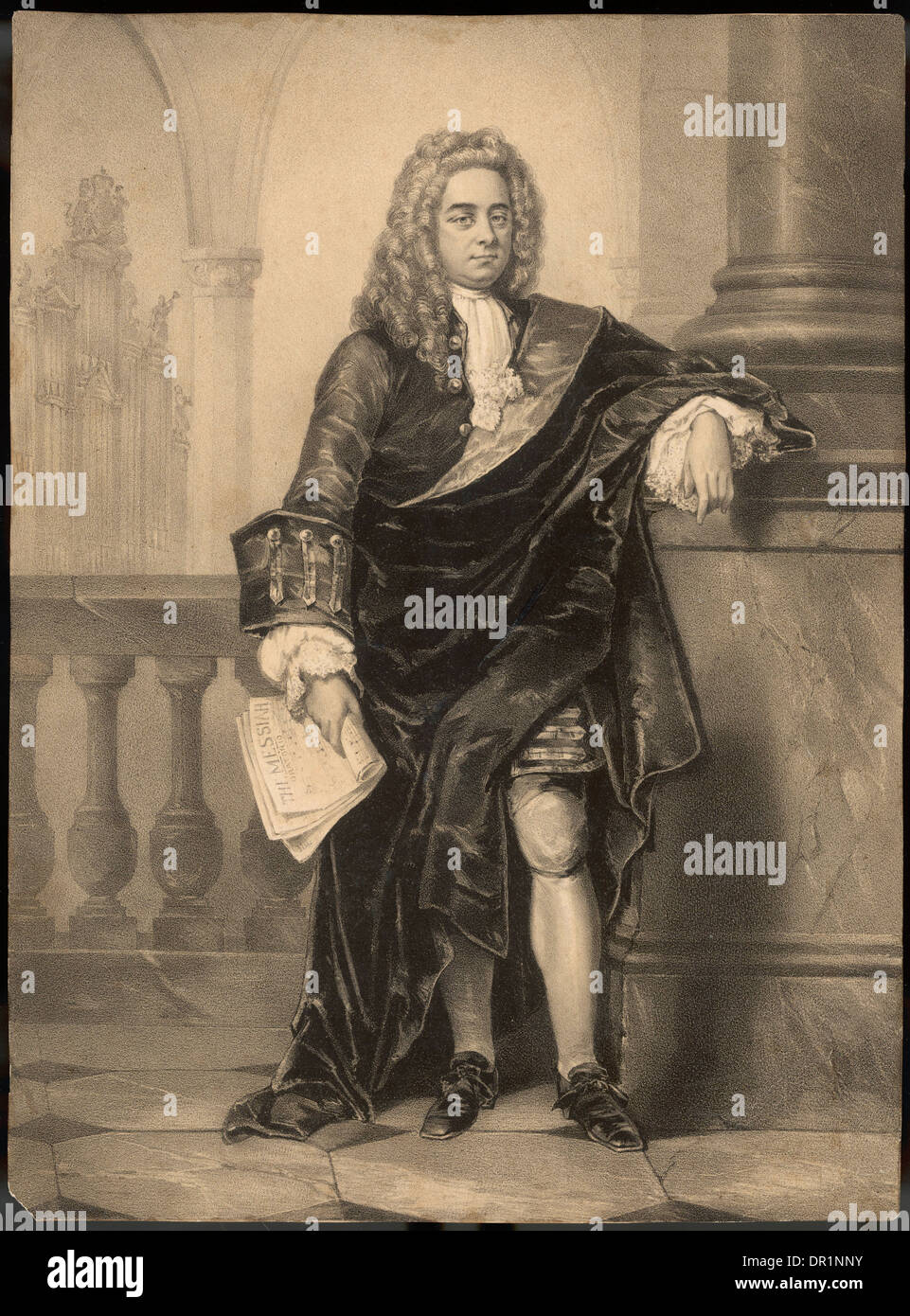 GEORG FRIEDRICH HÄNDEL UND MESSIAS Stockfoto