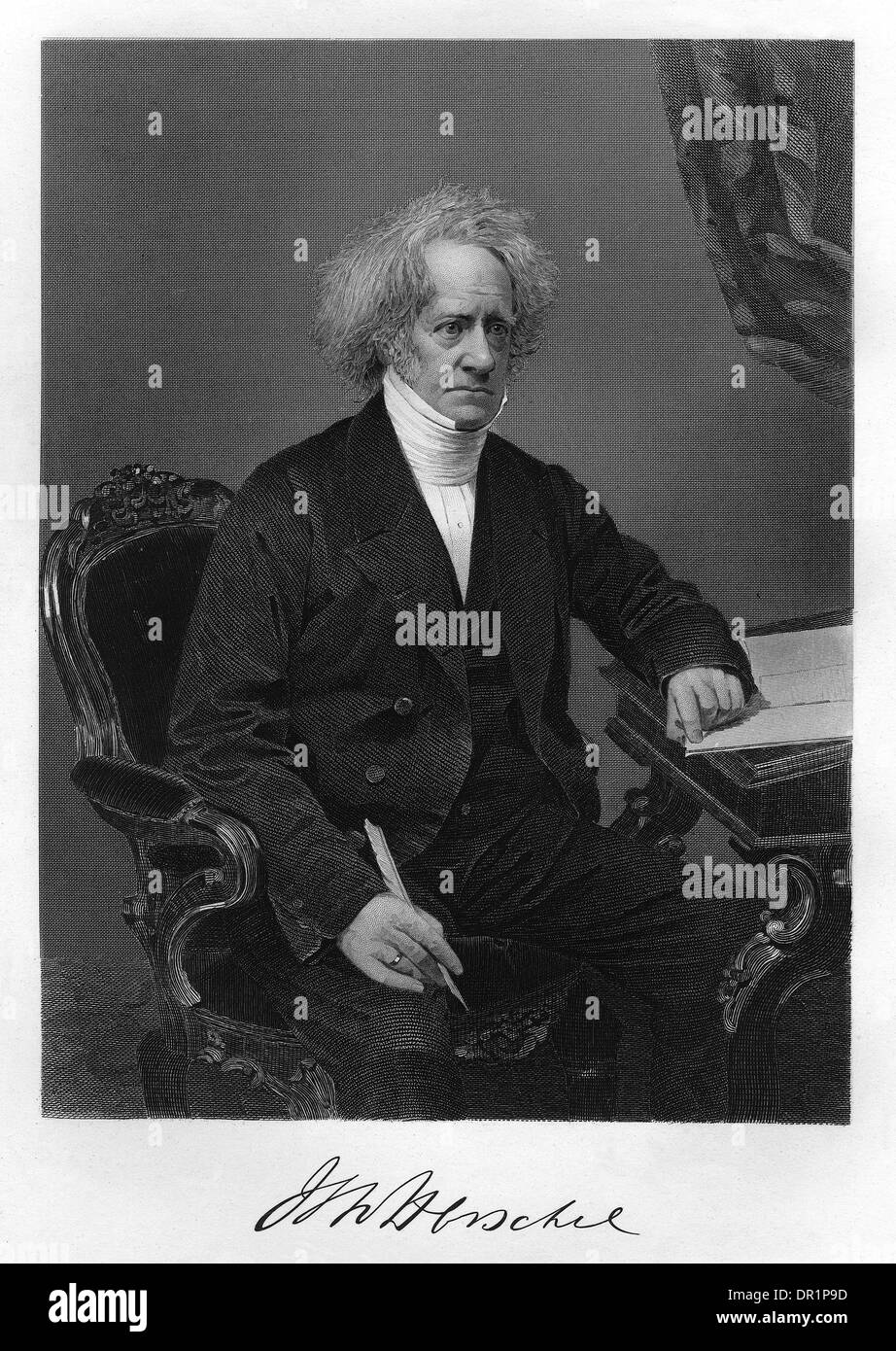 JOHN FRED WIRD HERSCHEL Stockfoto