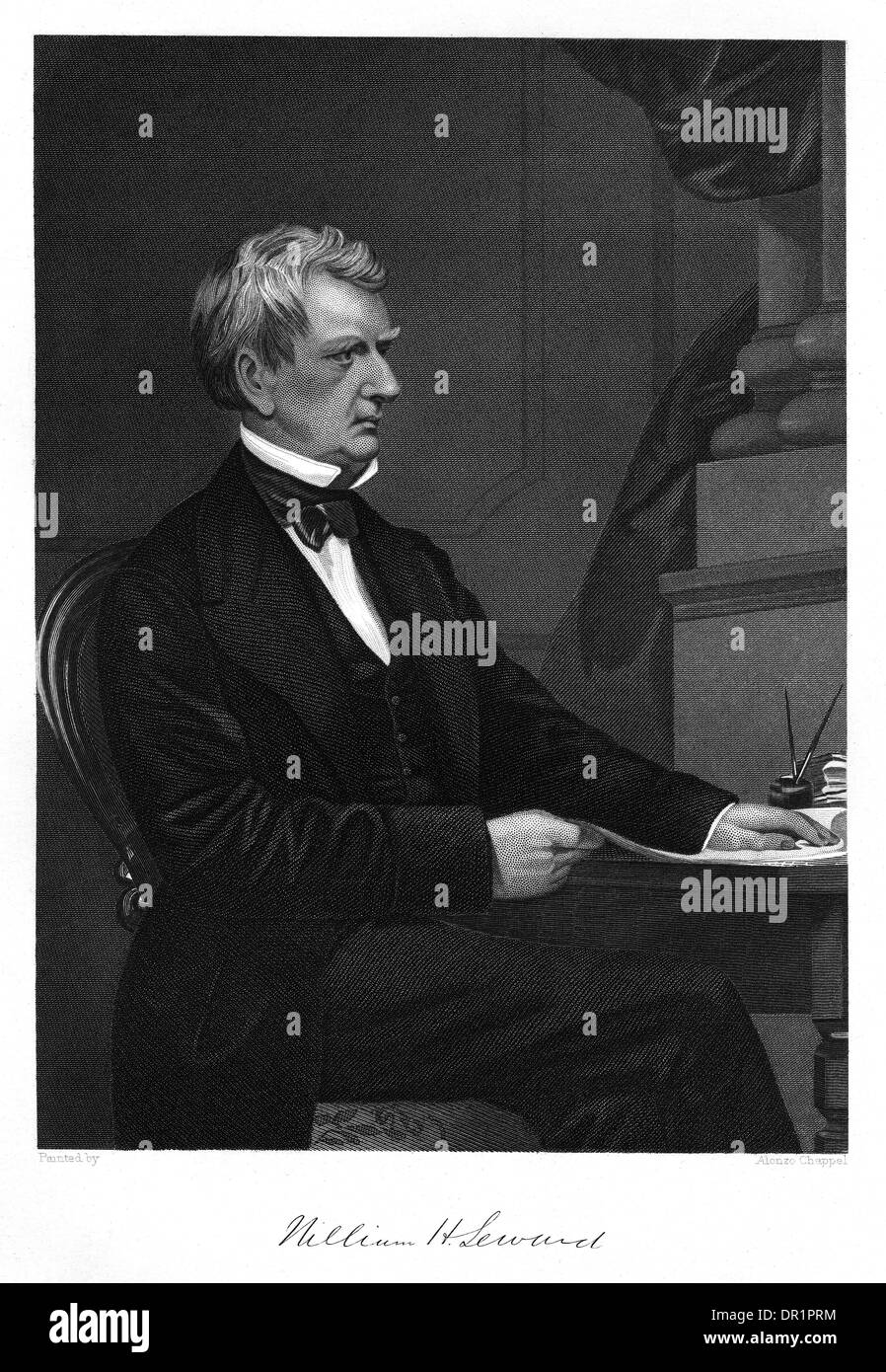 WILLIAM HENRY SEWARD Stockfoto