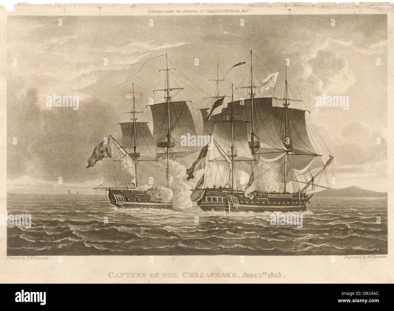 SHANNON NIMMT CHESAPEAKE Stockfoto