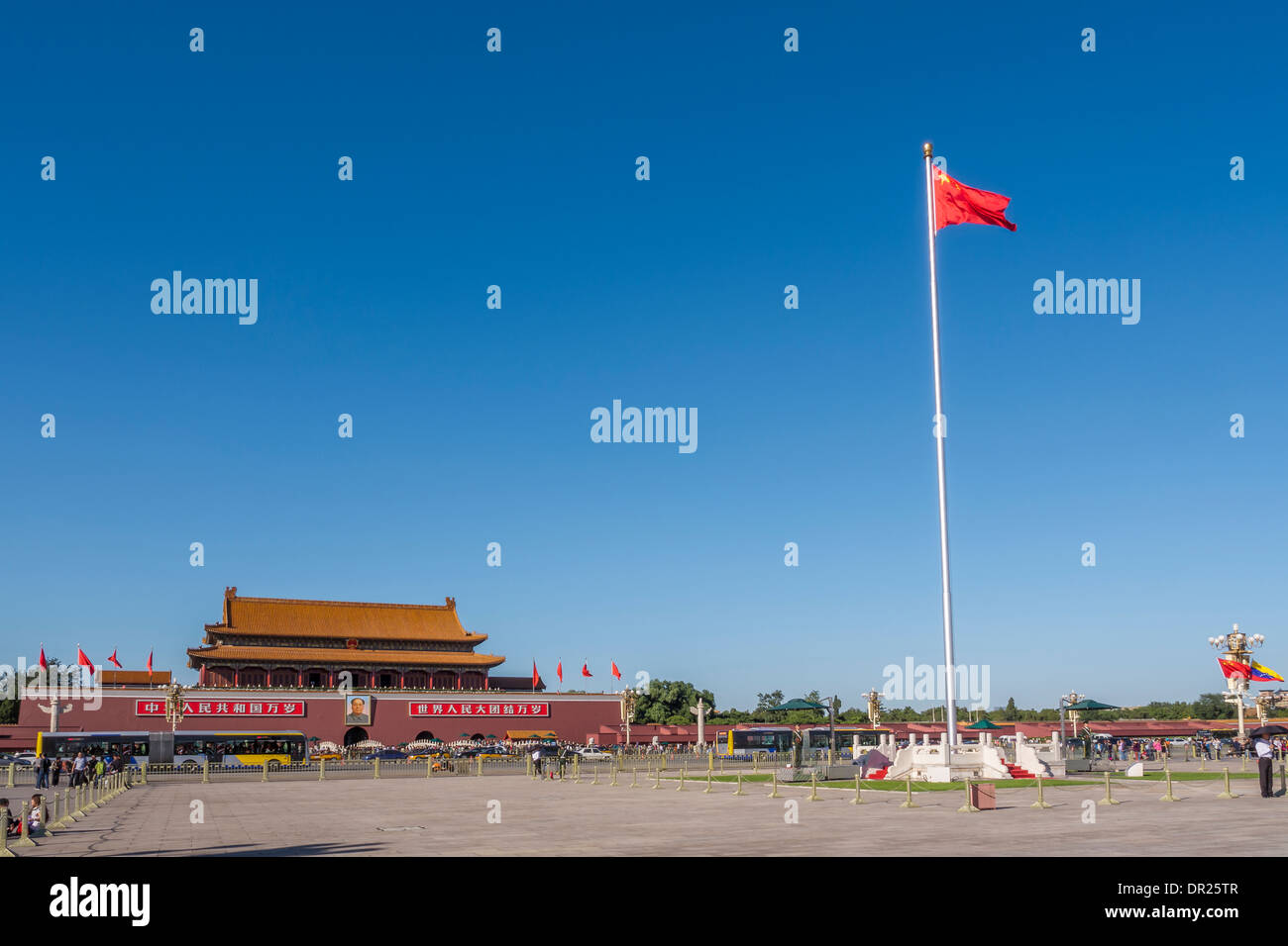 Platz des himmlischen Friedens, Peking, China Stockfoto