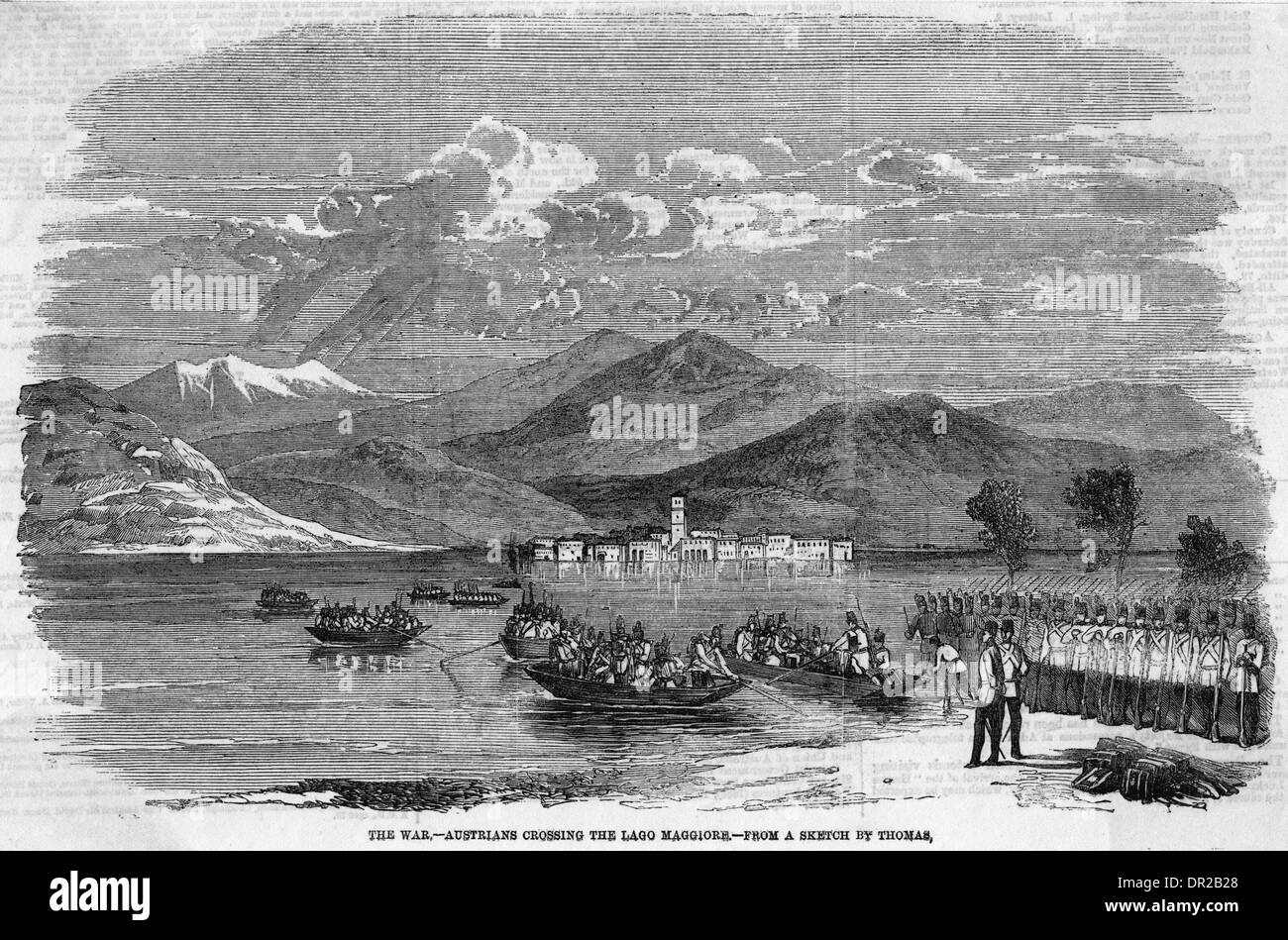 ÖSTERREICHER AUF SEE Stockfoto