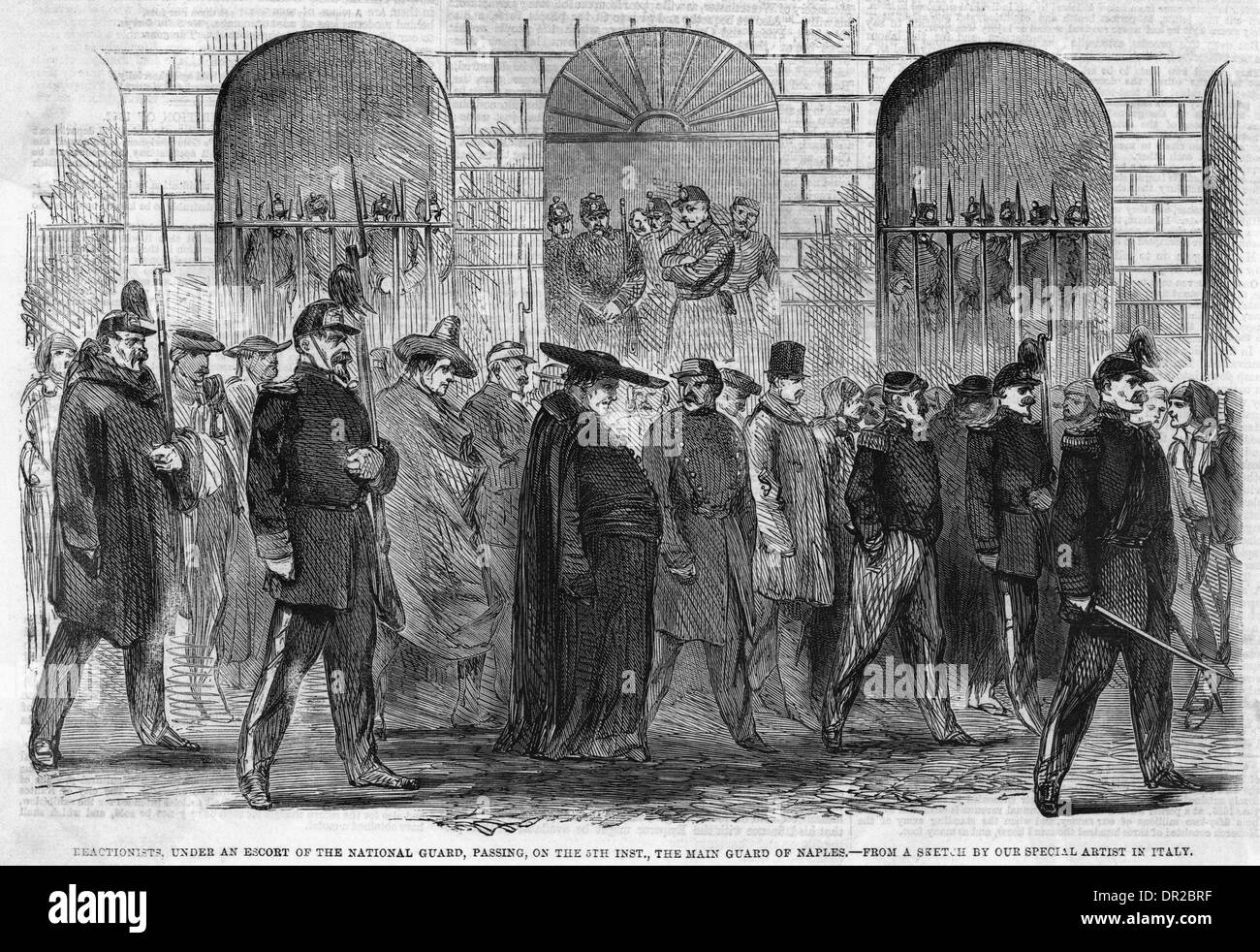 NAPLES-REAKTIONÄRE Stockfoto
