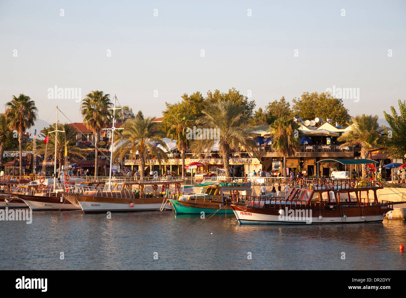 Boote, Hafen, Seite, Mittelmeerküste, Türkei, Asien Stockfoto