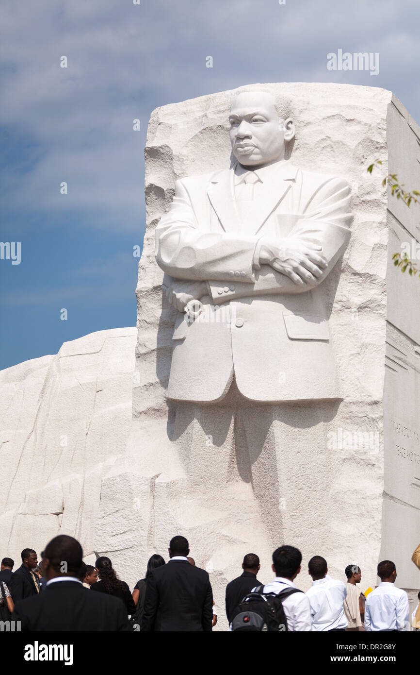 Martin Luther King, Jr.-Denkmal in Washington, DC Stockfoto