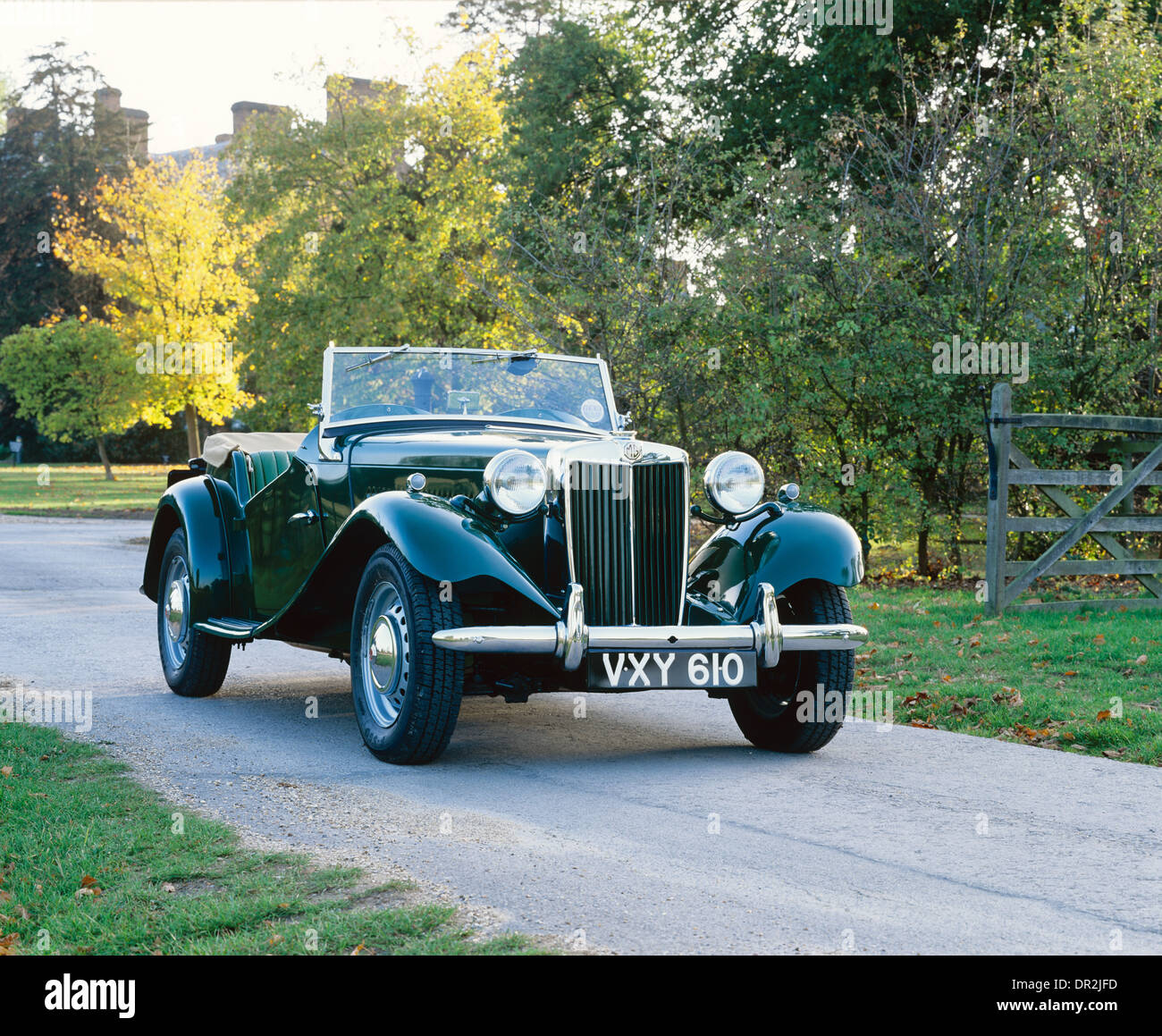 MG TD Mk2 MkII 1952 - klassische Oldtimer Stockfoto