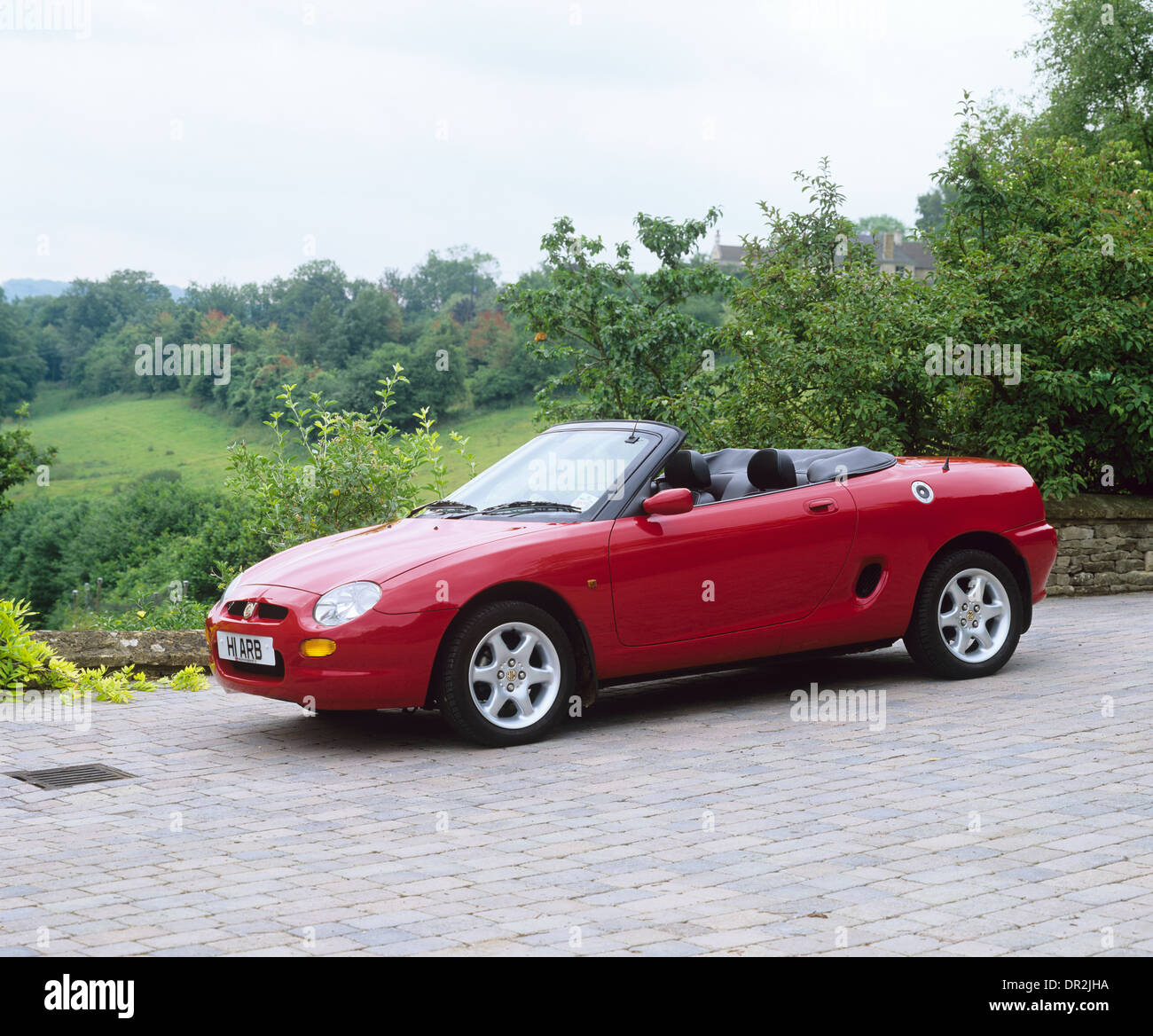 MG TF Sportwagen Britisch - TF160 Rover gebaut und 1995 Modell Stockfoto