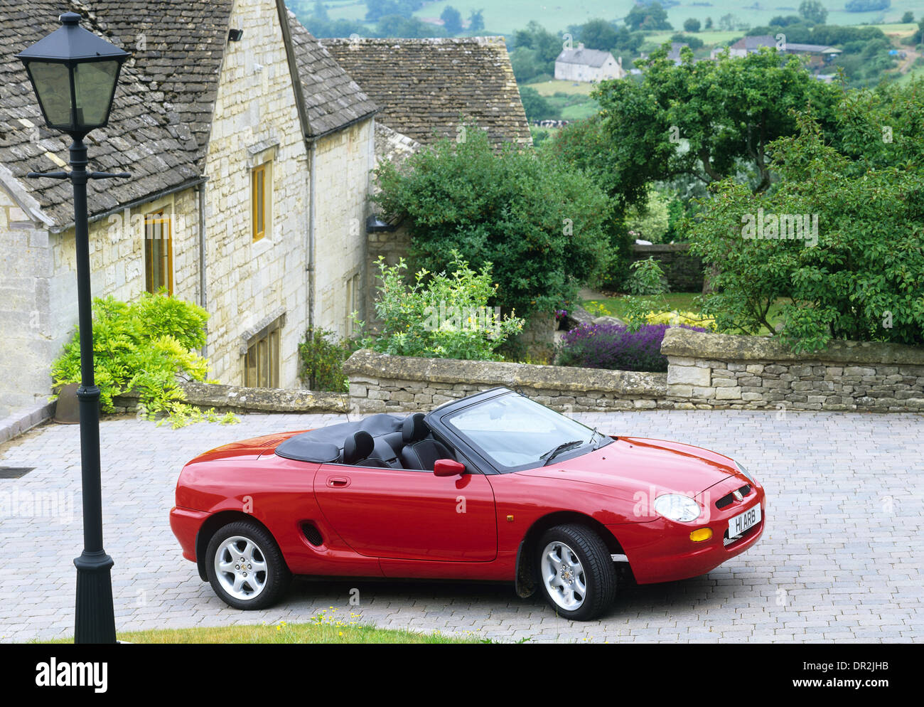 MG TF Sportwagen Britisch - TF160 Rover gebaut und 1995 Modell Stockfoto