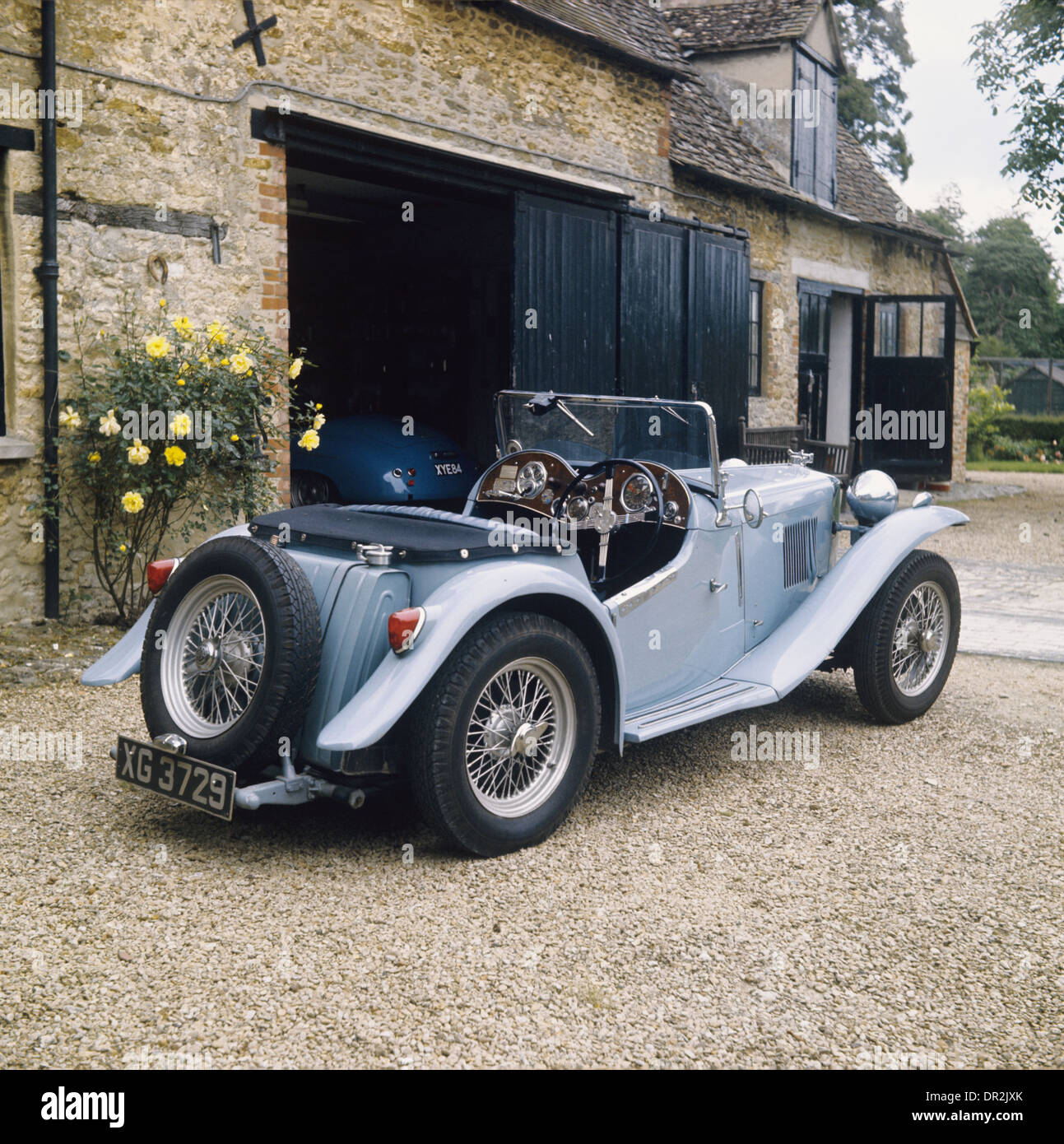 MG PA 1934 Modell - Vintage Vorkriegs Oldtimer Stockfoto