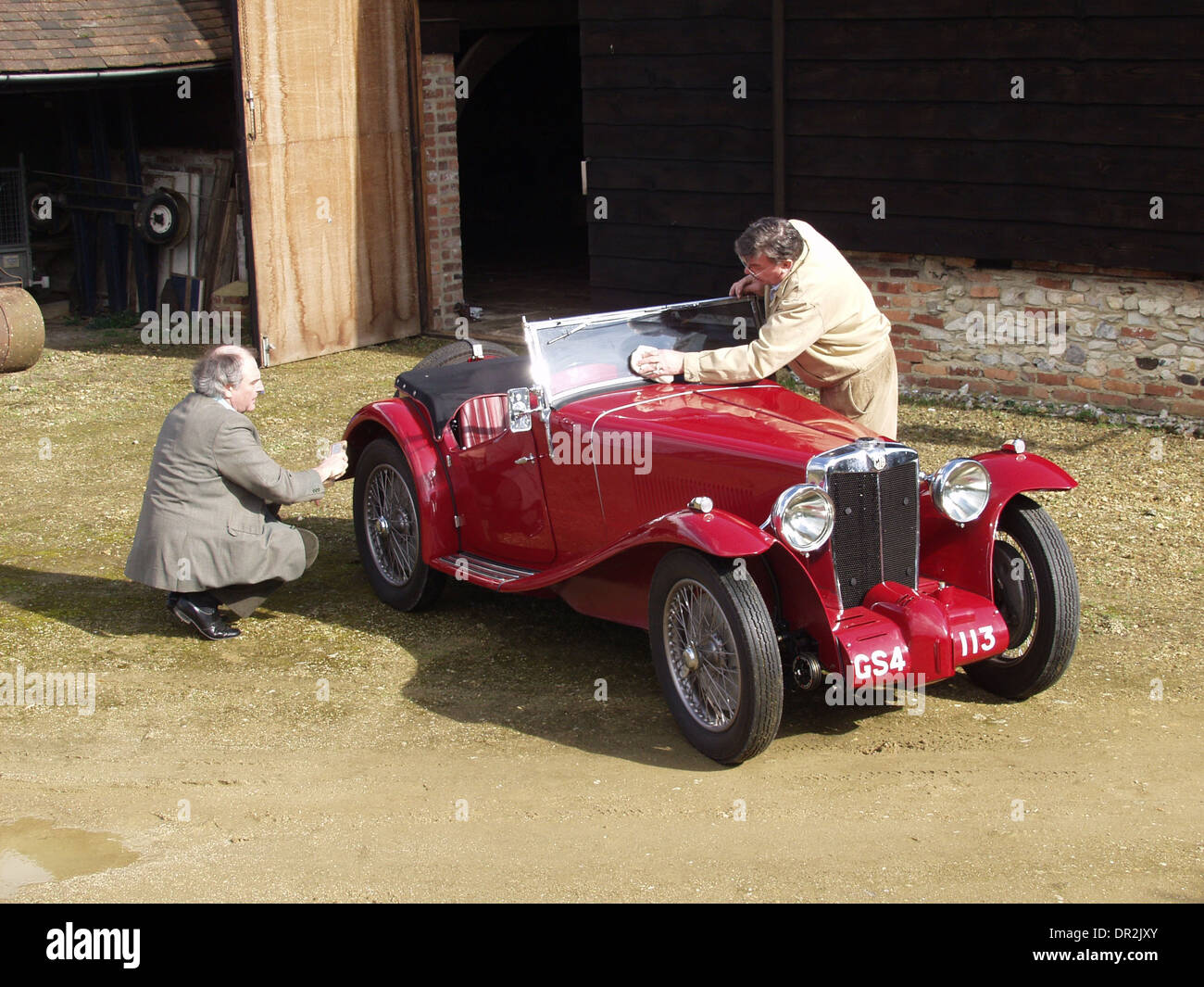MG K2 MAGNETTE - PRE Krieg Auto der 1930er Jahre - Vintage Stockfoto