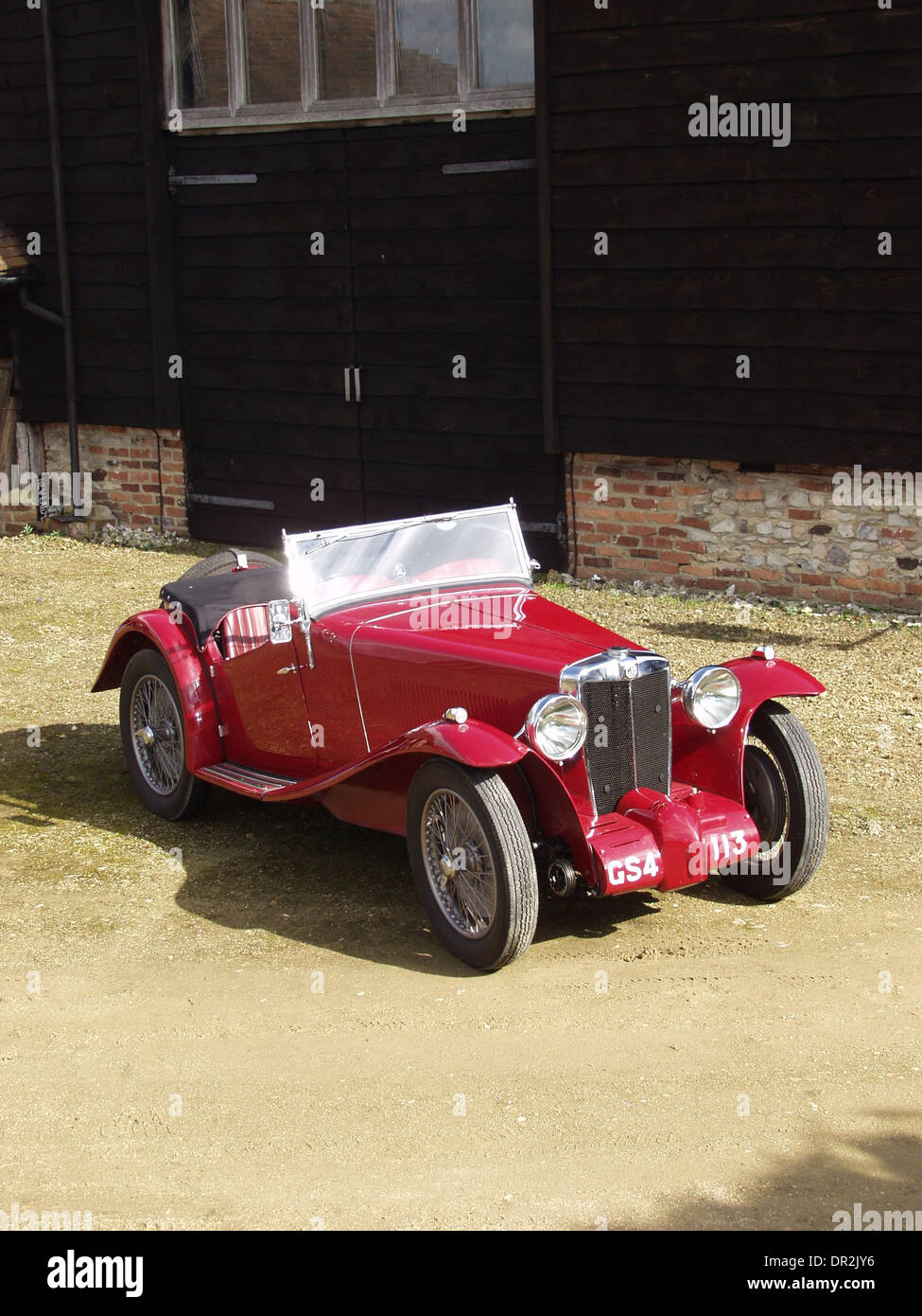 MG K2 MAGNETTE - PRE Krieg Auto der 1930er Jahre - Vintage Stockfoto