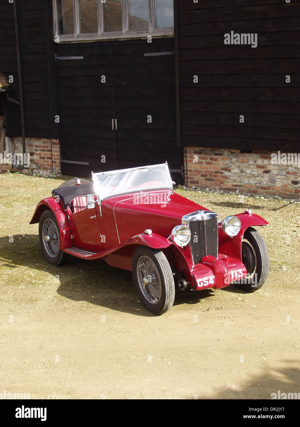 MG K2 MAGNETTE - PRE Krieg Auto der 1930er Jahre - Vintage Stockfoto