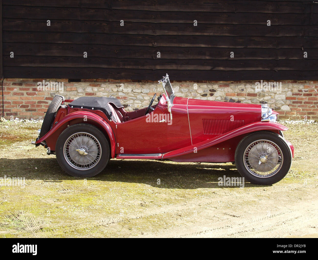 MG K2 MAGNETTE - PRE Krieg Auto der 1930er Jahre - Vintage Stockfoto