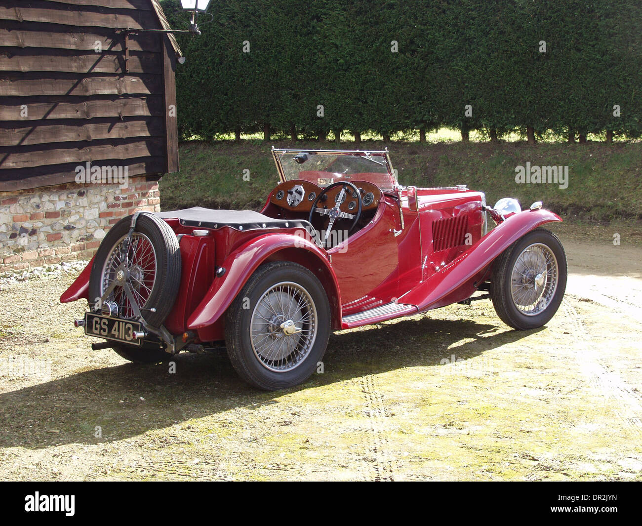 MG K2 MAGNETTE - PRE Krieg Auto der 1930er Jahre - Vintage Stockfoto