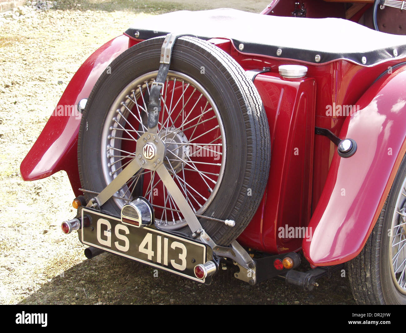 MG K2 MAGNETTE - PRE Krieg Auto der 1930er Jahre - Vintage Stockfoto