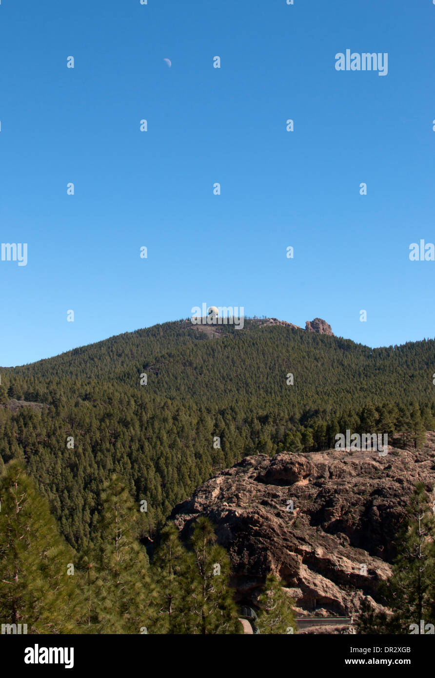 Gran hat GTC Observatorium Telescopio Canarias Stockfoto