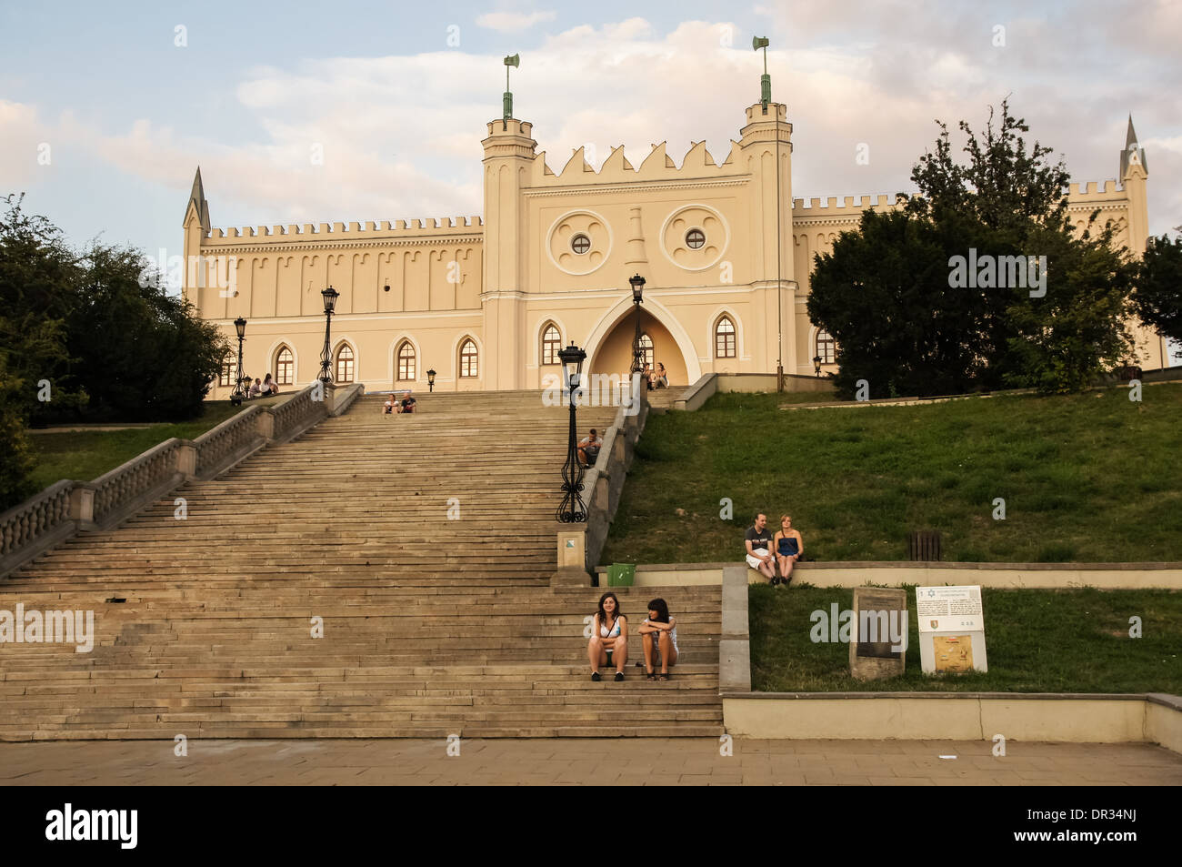 Das Königsschloss in Lublin Polen Stockfoto
