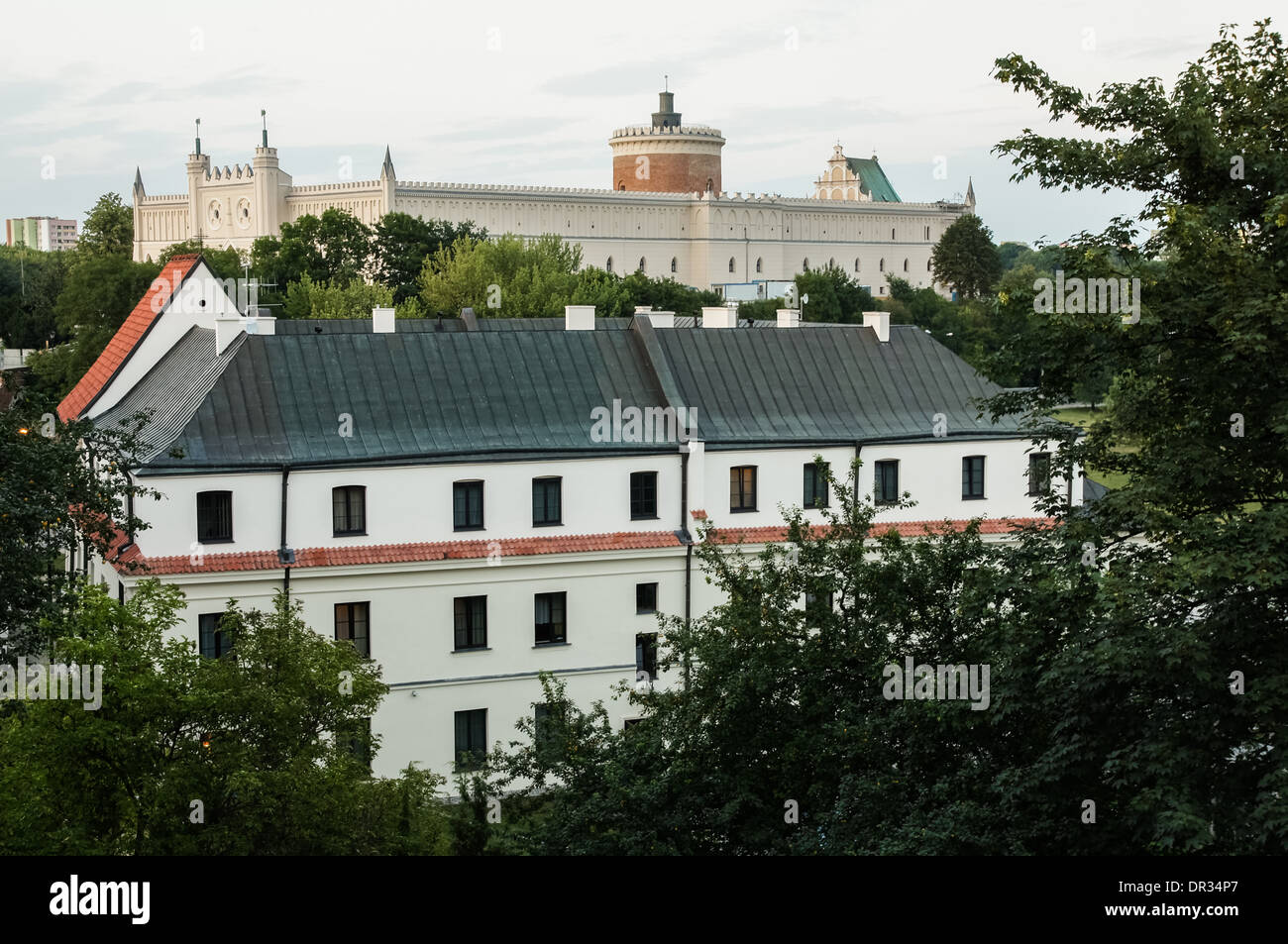 Das Königsschloss in Lublin Polen Stockfoto