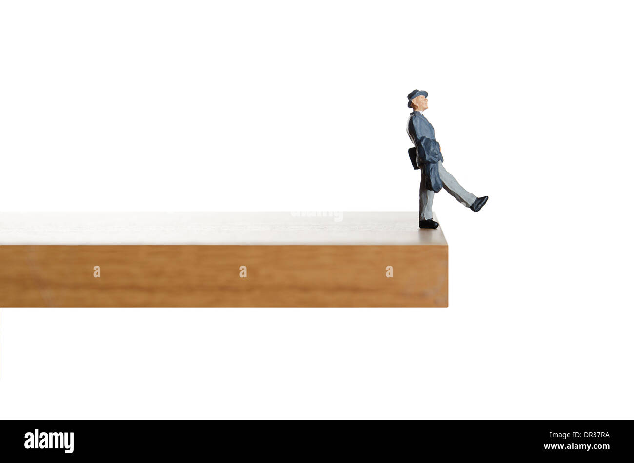 Fuß von einer Klippe Stockfoto