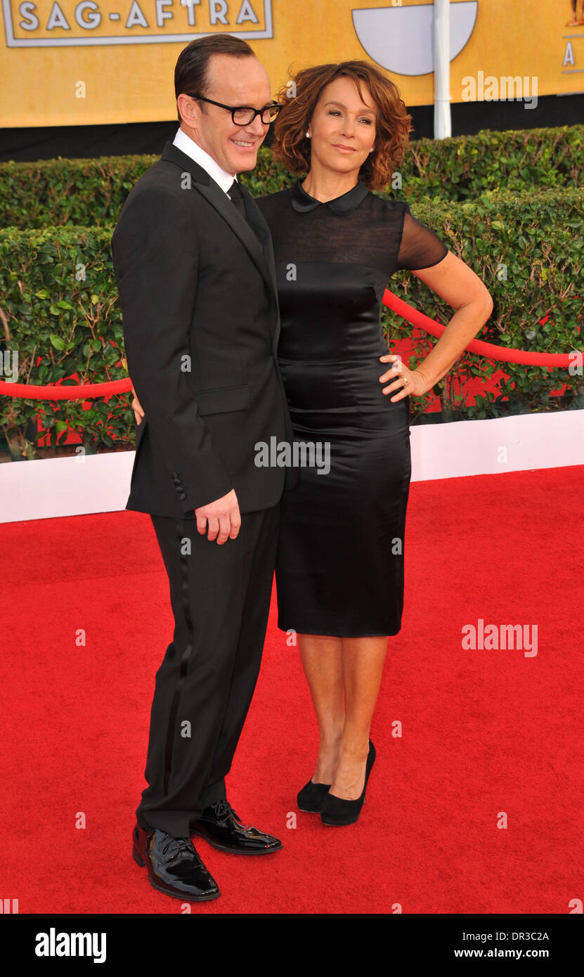 Los Angeles, Kalifornien, USA. 18. Januar 2014. Jennifer grau. Teilnahme an 20. statt Annual Screen Actors Guild Awards - Ankünfte im Shrine Auditorium in Los Angeles, Kalifornien am 18. Januar 2014. 2014. Credit: D. Long/Globe Photos/ZUMAPRESS.com/Alamy Live-Nachrichten Stockfoto