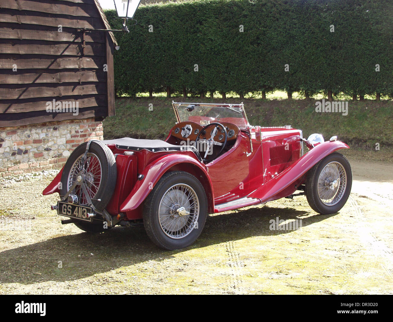 MG K2 MAGNETTE - PRE Krieg Auto der 1930er Jahre - Vintage Stockfoto