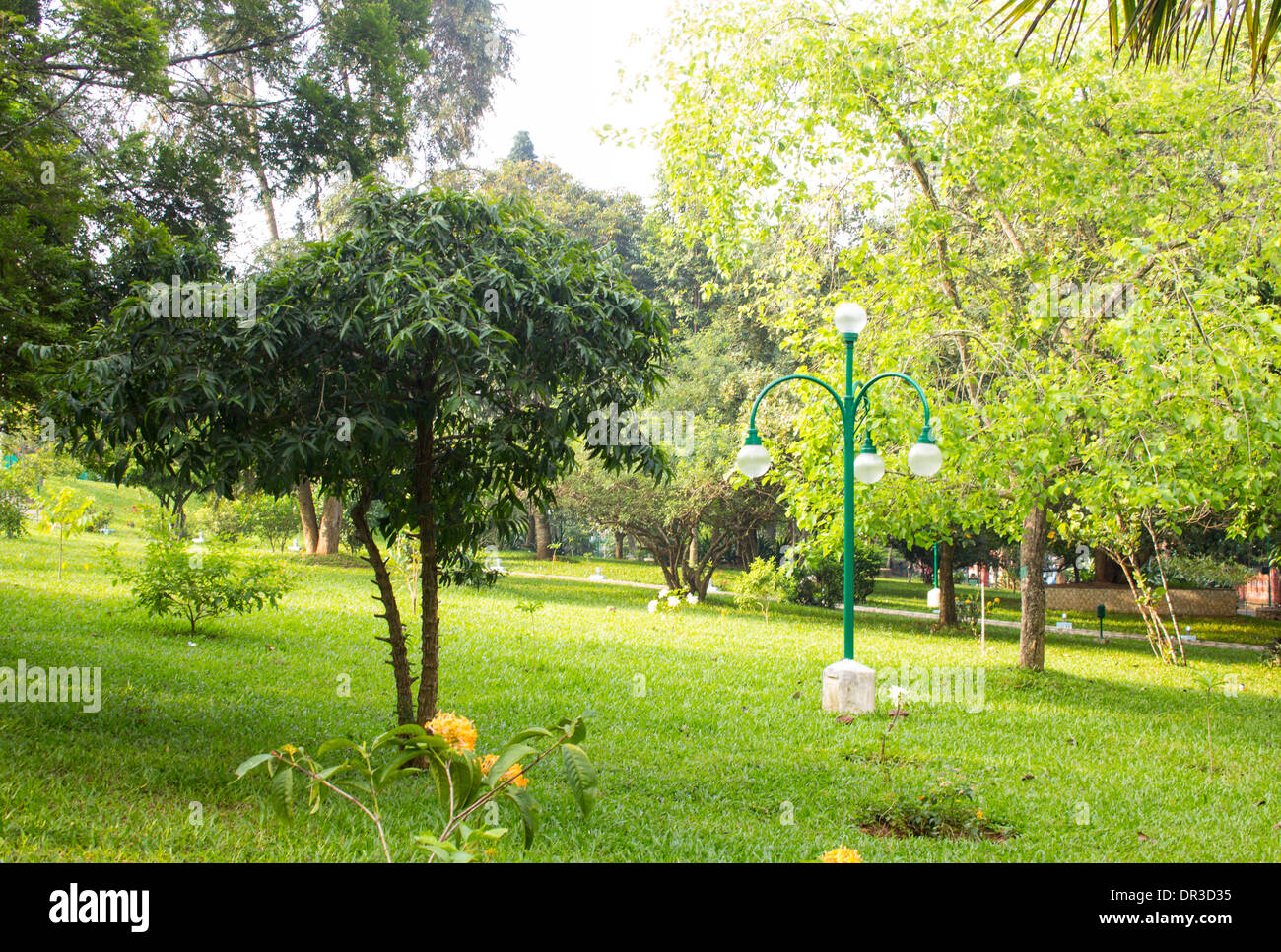 Botanische Gärten in Trivandrum, Kerala, Südindien Stockfoto