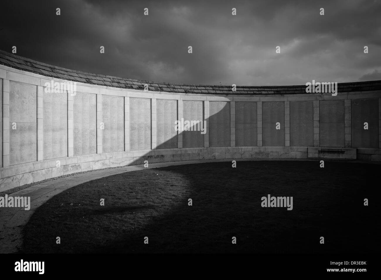 Tyne Cot Commonwealth Kriegsfriedhof Gräber, Belgien Stockfoto