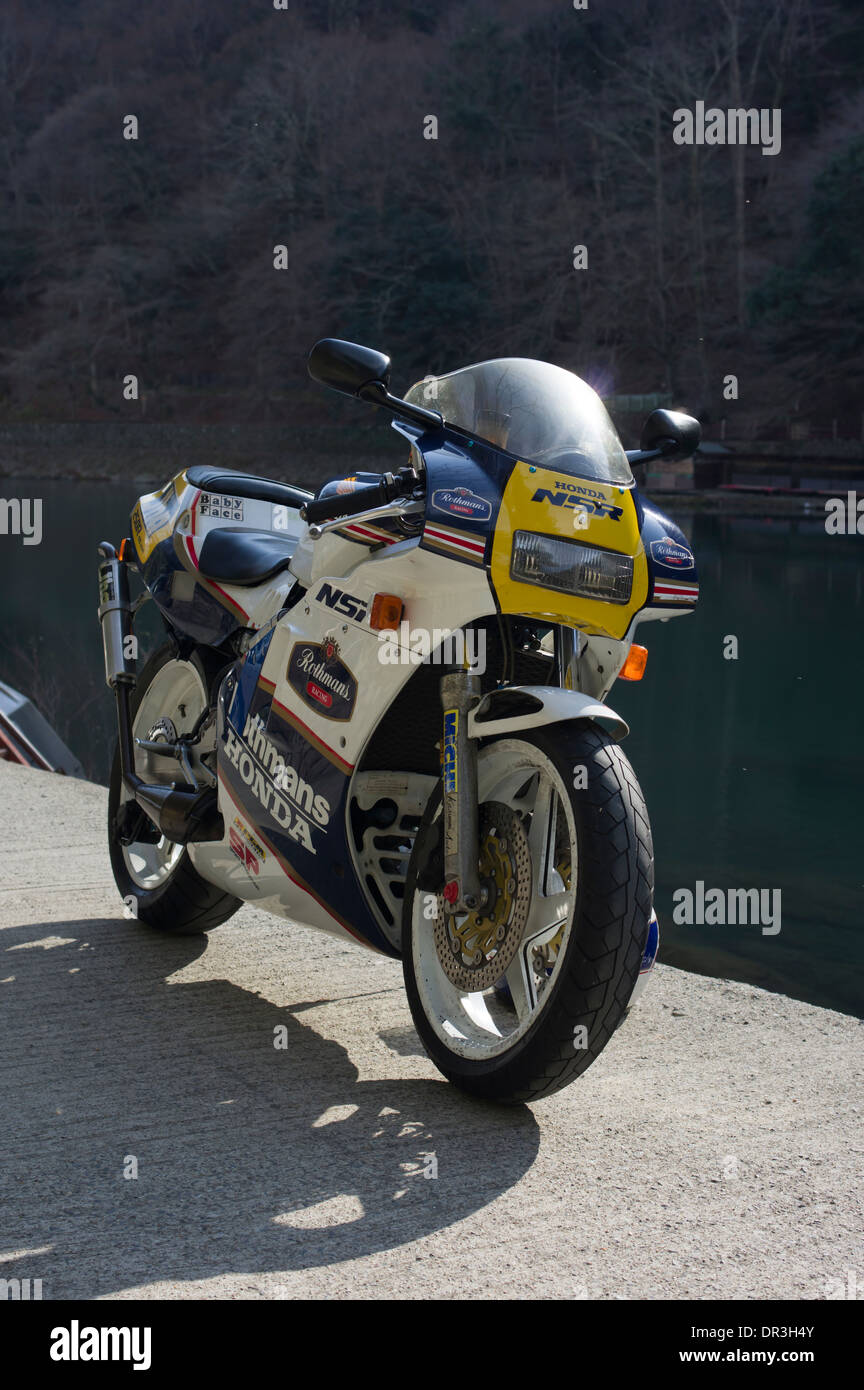 Honda NSR 250R Motorrad, Kyoto, Japan Stockfoto