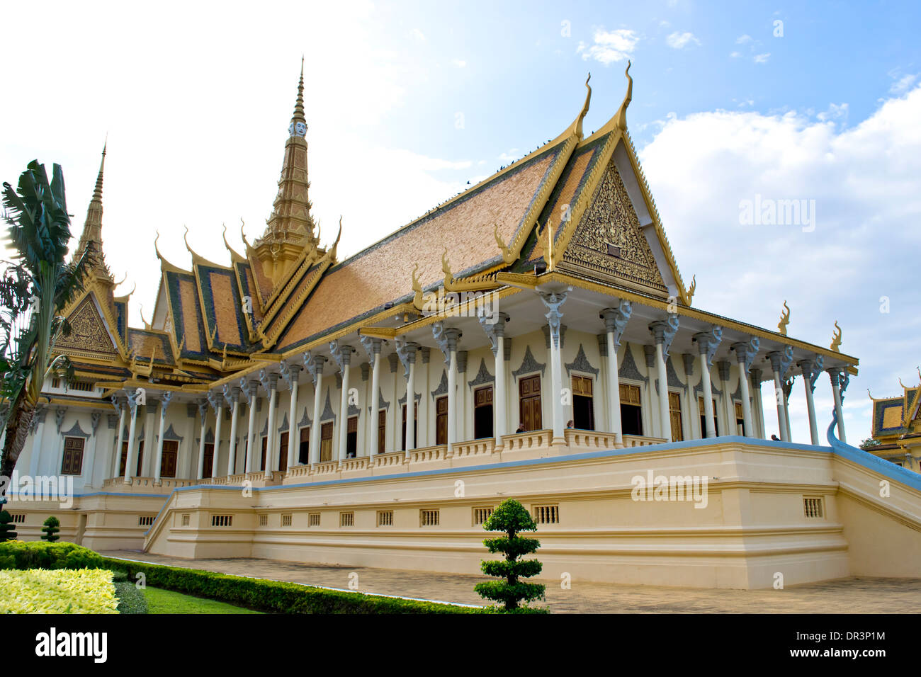 Königspalast, Phnom Peh, Kambodscha Stockfoto