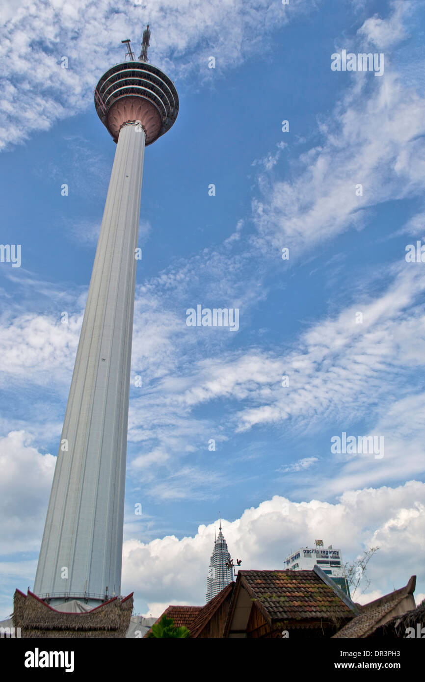 Menara Kuala Lumpur Tower, Kuala Lumpur, Malaysia Stockfoto