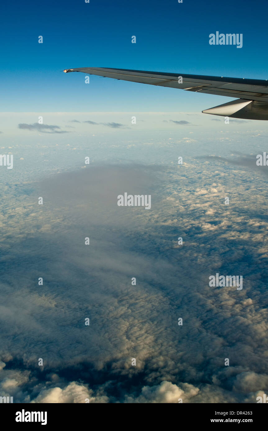 Stratuswolken über dem Pazifischen Ozean Stockfoto
