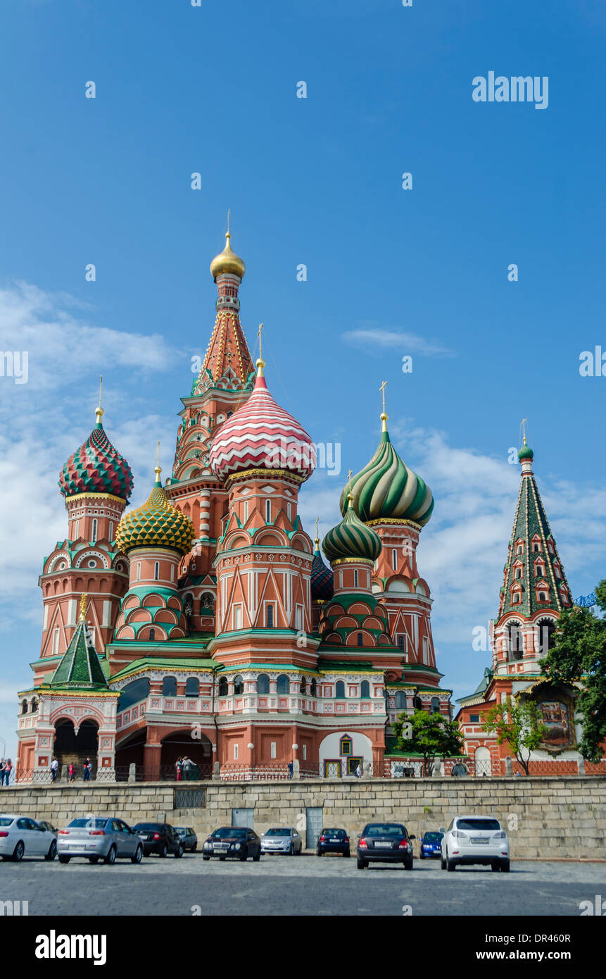 Basilius Kathedrale, Moskau, Russland Stockfoto