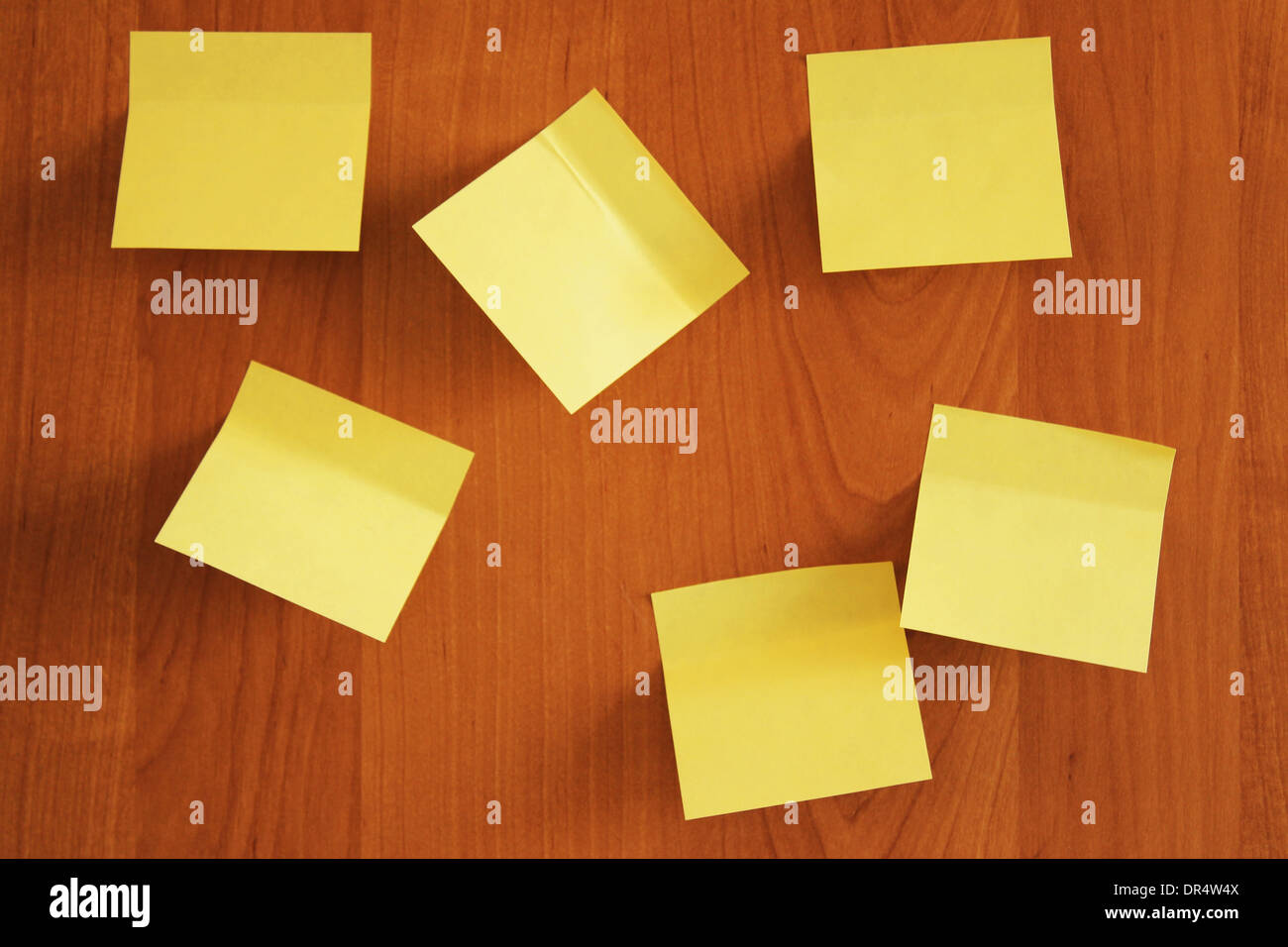 leere Notizen Stockfoto