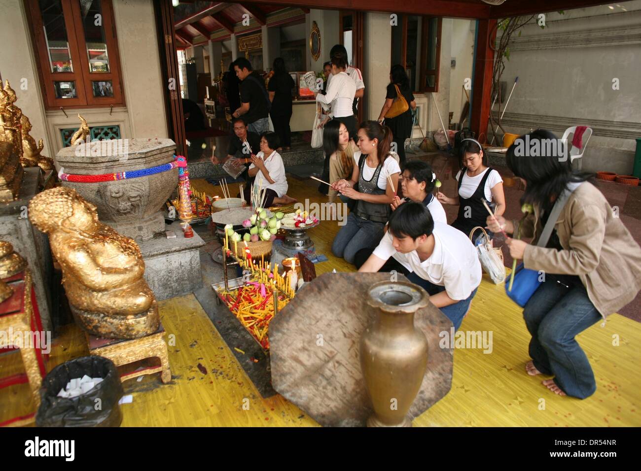 Tempel in Bangkok Stockfoto