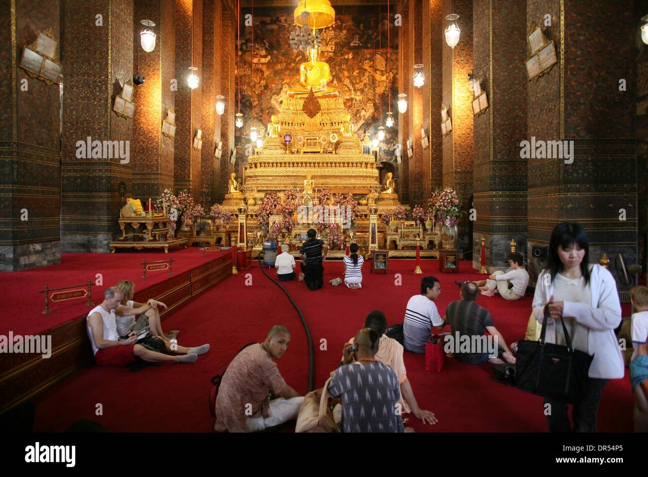 Tempel in Bangkok Stockfoto