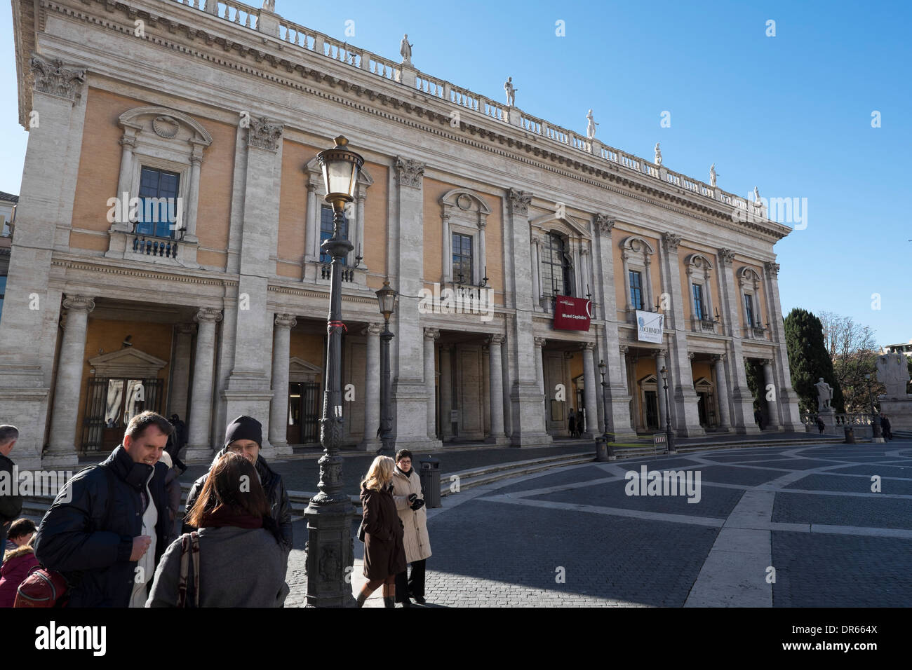 Capitoline Museum, Rom. Stockfoto