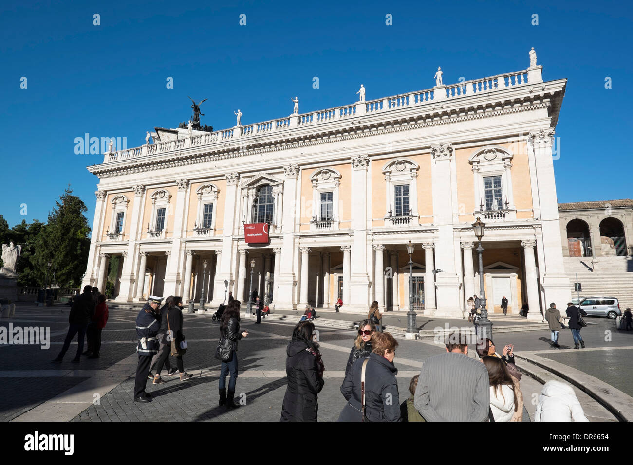 Capitoline Museum, Rom. Stockfoto