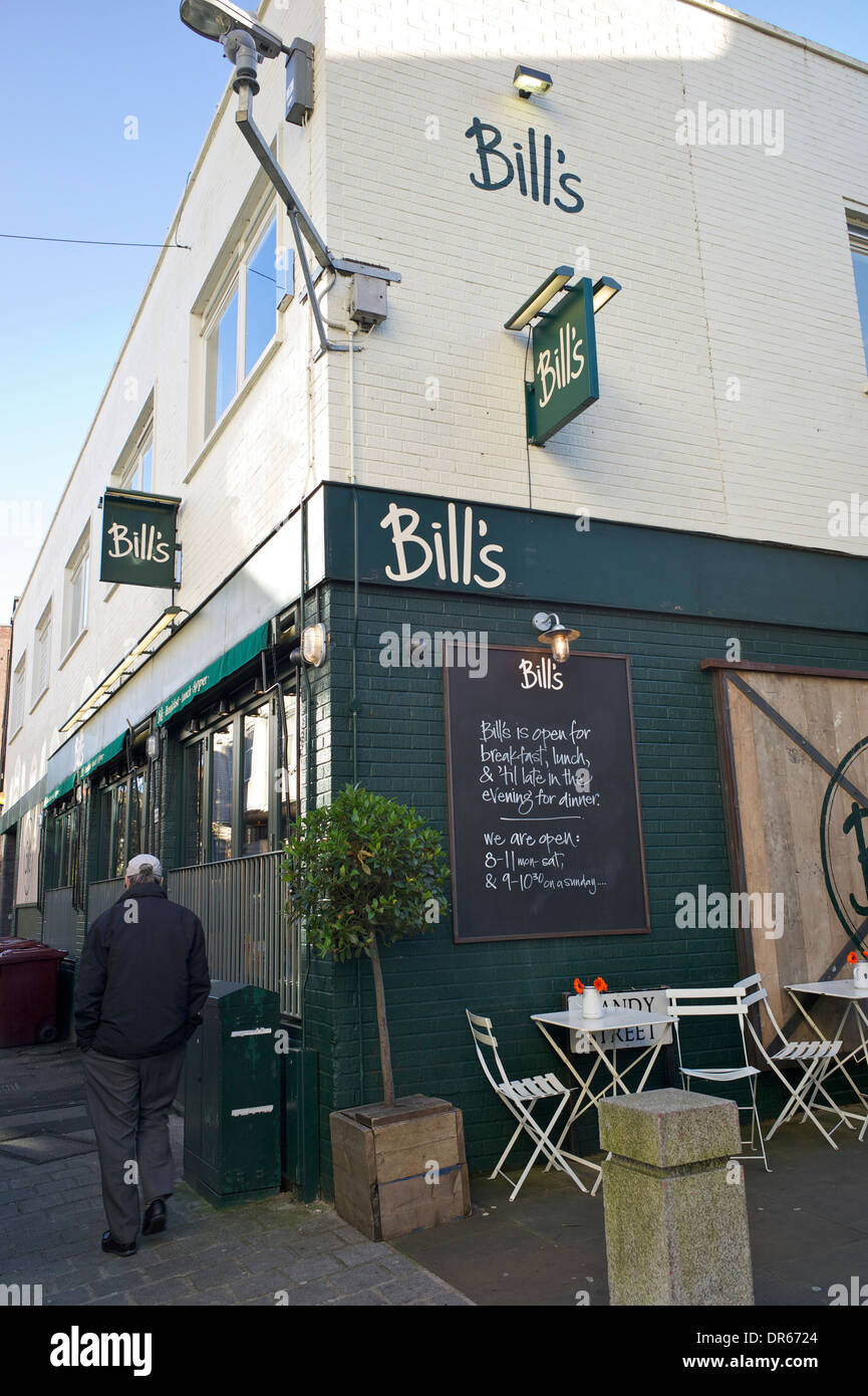 Bills Restaurant, Gandy Straße, Exeter, Devon, UK Stockfoto