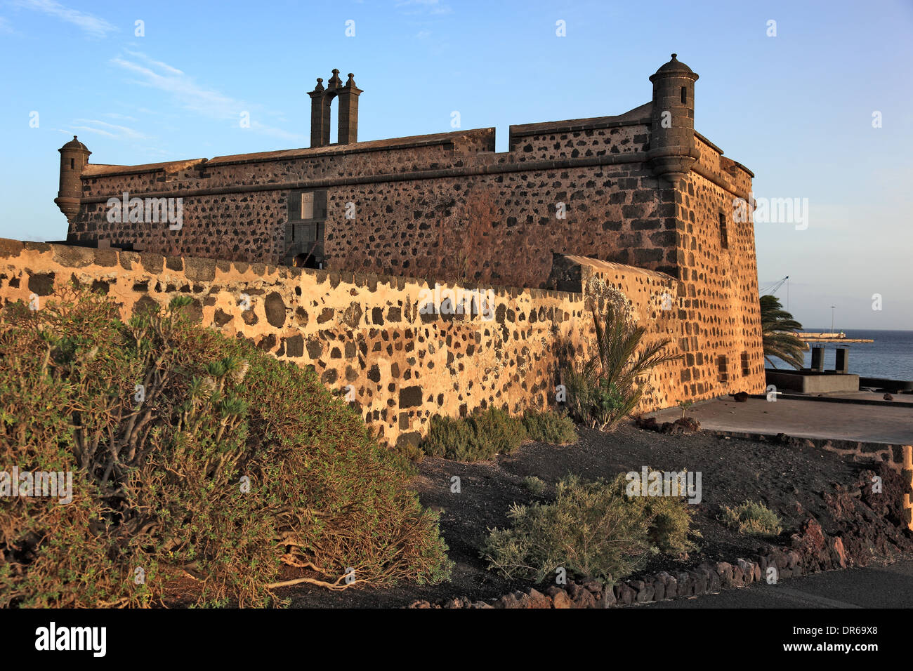 Castillo de San Jose in Arrecife, Lanzarote, Kanarische Inseln, Kanaren, Spanien Stockfoto