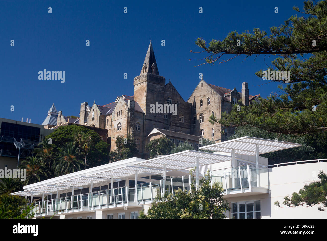 Alte und neue Architektur in Rose Bay östlichen Vororten Sydney New South Wales NSW Australia Stockfoto