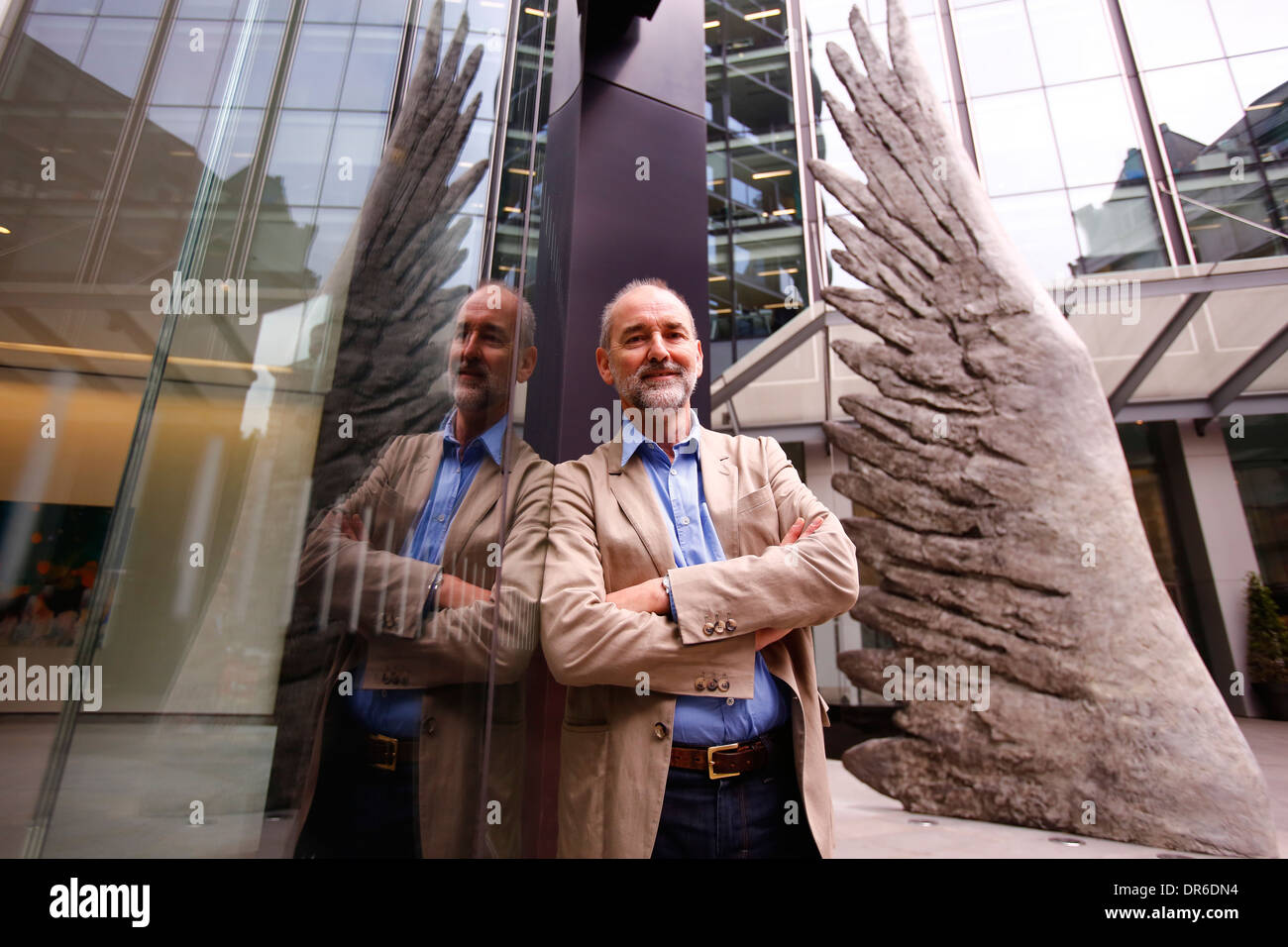 Künstler und Präsident der Royal Academy of Arts, Christopher Le Brun Stockfoto