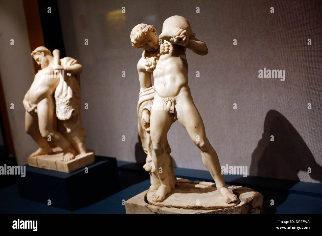 Drücken Sie die Vorschau der neuen Ausstellung Leben und Tod Pompeji und Herculaneum in The British Museum, Stockfoto