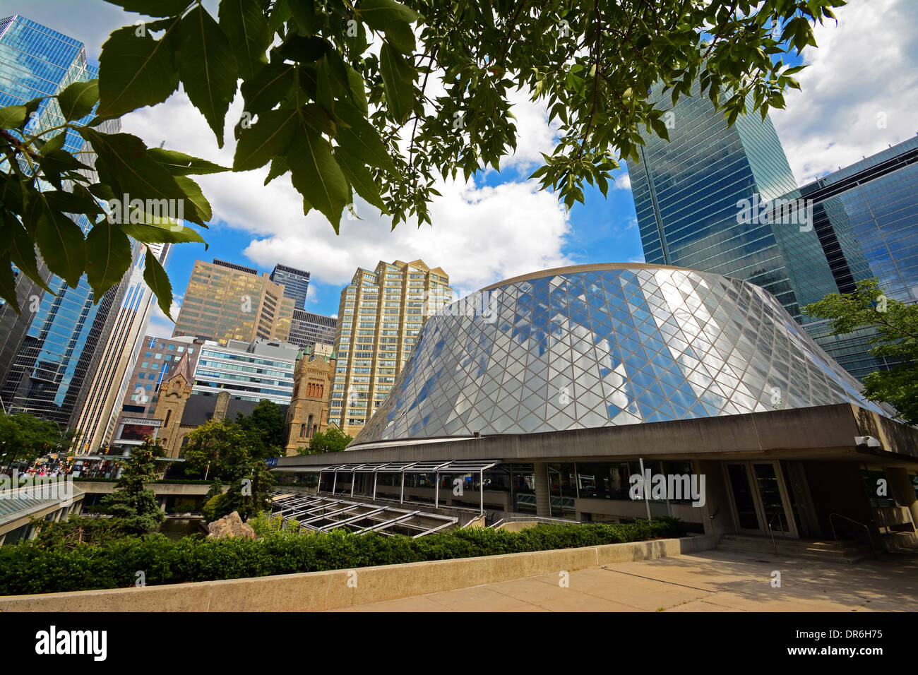 Roy Thomson Hall in Toronto, Kanada Stockfoto