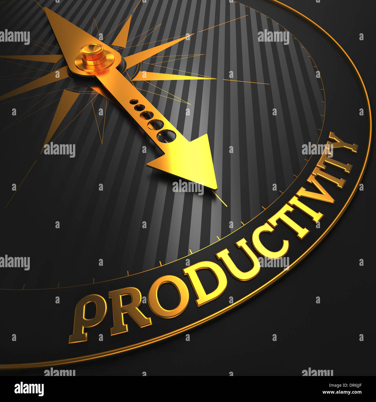 Produktivität-Konzept. Stockfoto